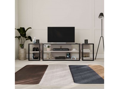ТВ шкаф ECHO set (светла мока)